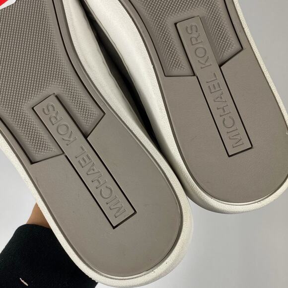 Michael Kors Gray Slip On Sneakers Size 10 No Box - Picture 5 of 5